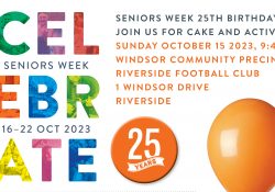 Seniors Week Launch Party – come and join us on 15th October! preview image